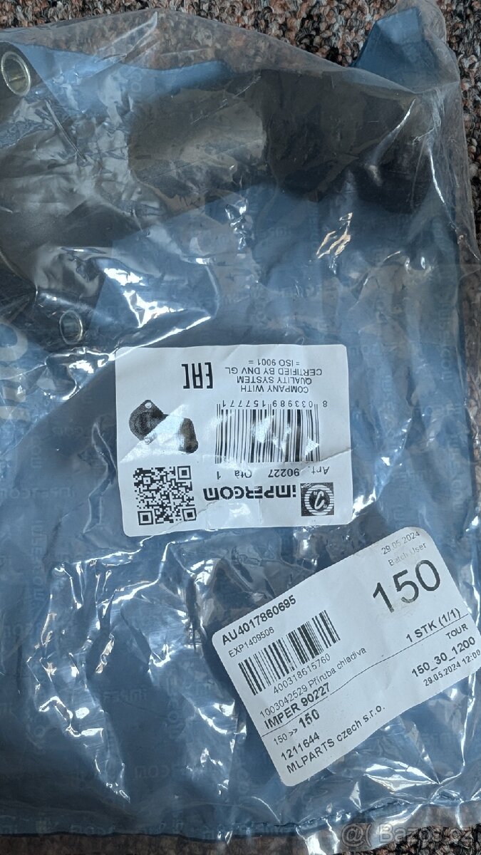 Termostat a příruba chladiva 1.6mpi - 3