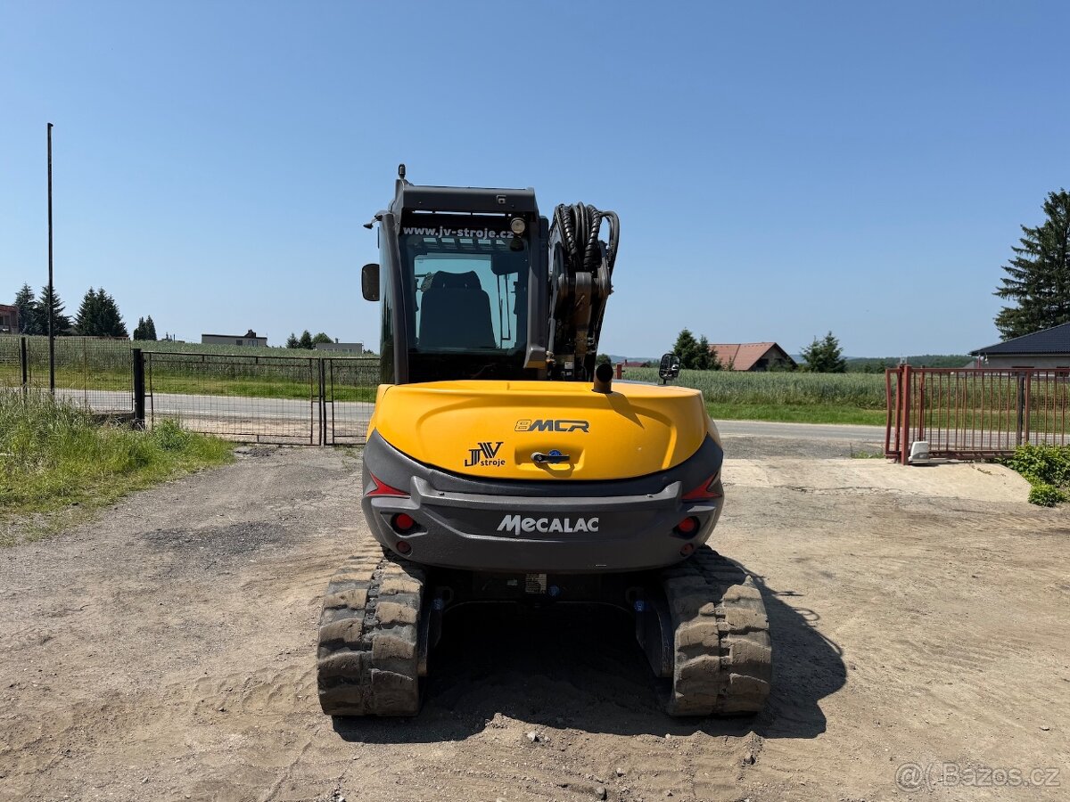 MECALAC 8MCR , 2780 Mth, klima, velmi dobrý stav - 3