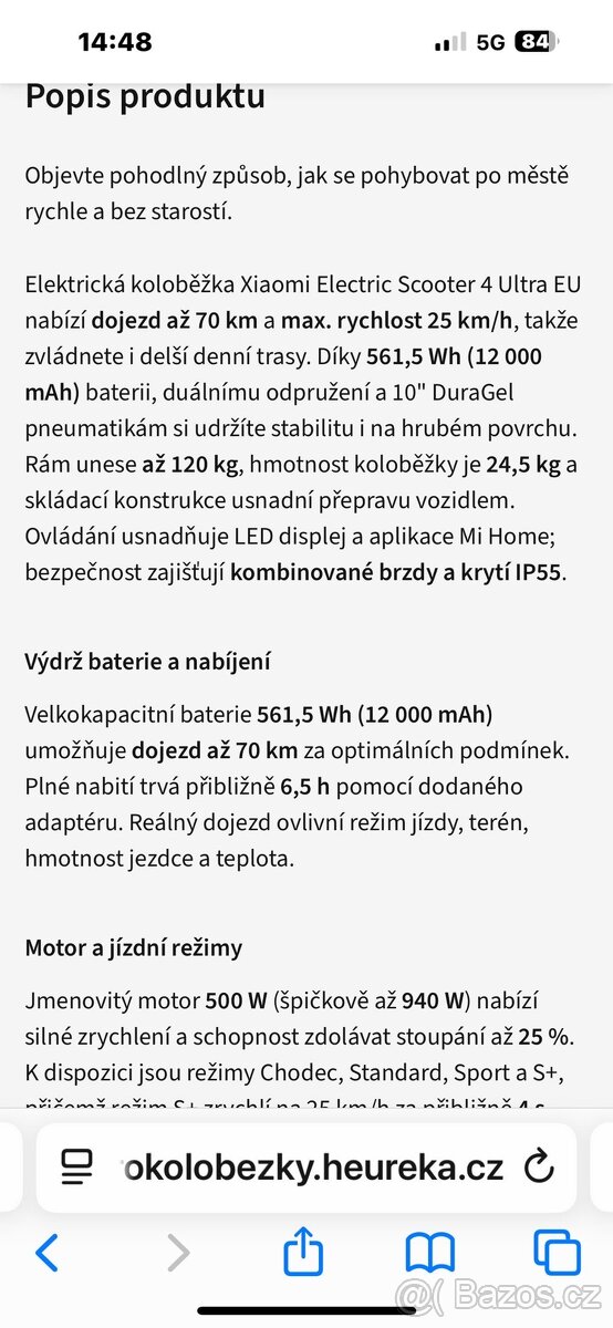 Xiaomi Electric Scooter 4 Ultra EU - 3