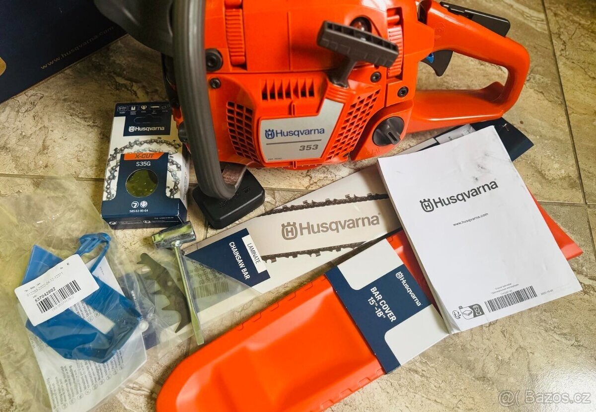Prodám motorovou pilu Husqvarna 353 - 3
