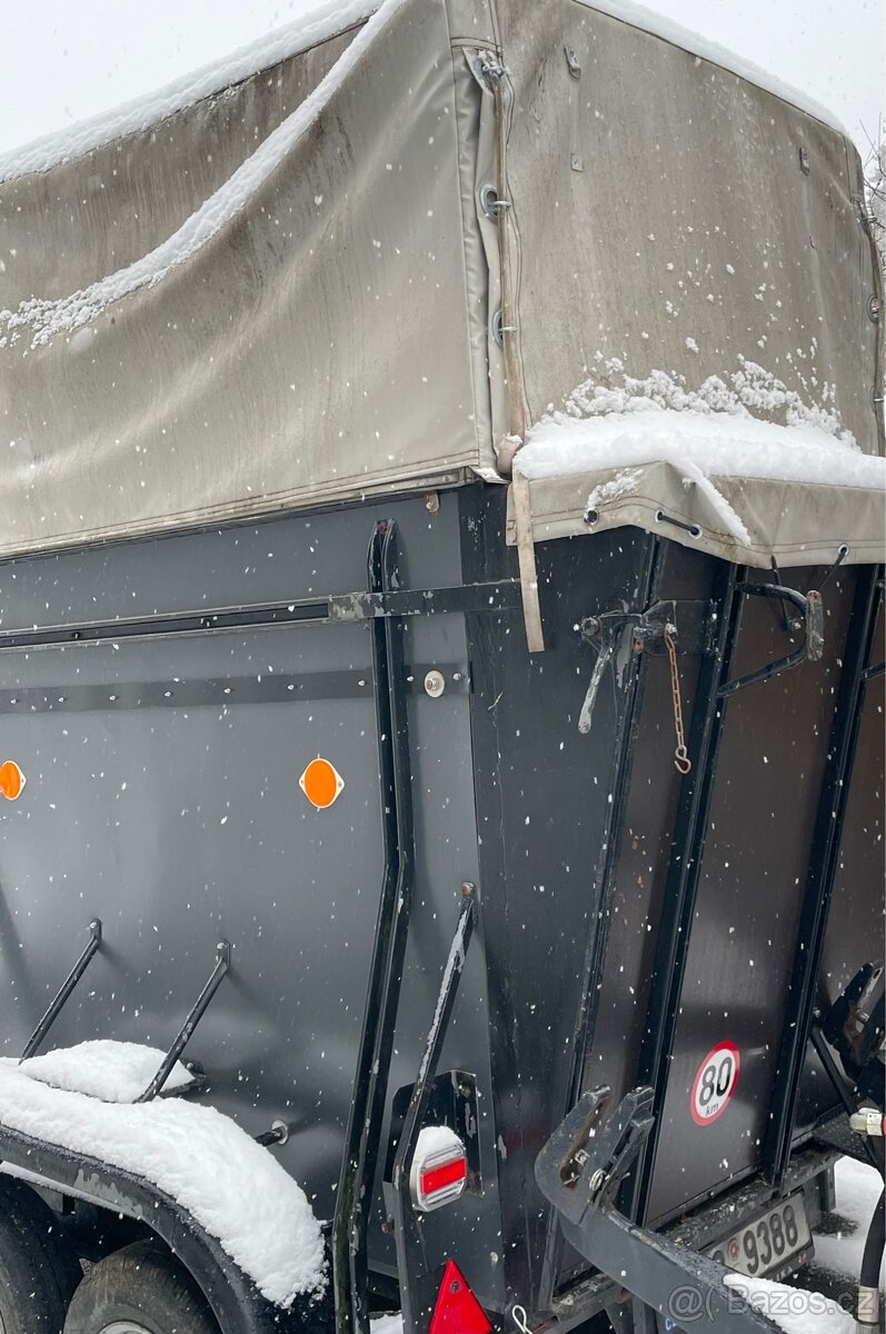 Přívěsný vozik na koně, přepravník na koně - 3