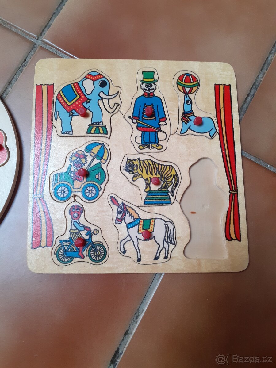 dřevěné puzzle - 3