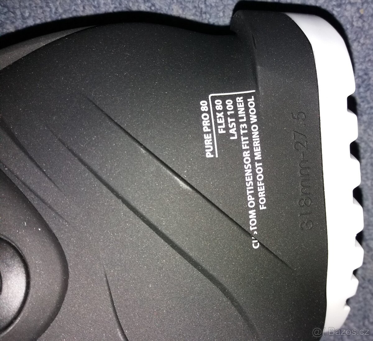 Rossignol Pure Pro 80 SOFT BLK vel.275/43 - levně - 3