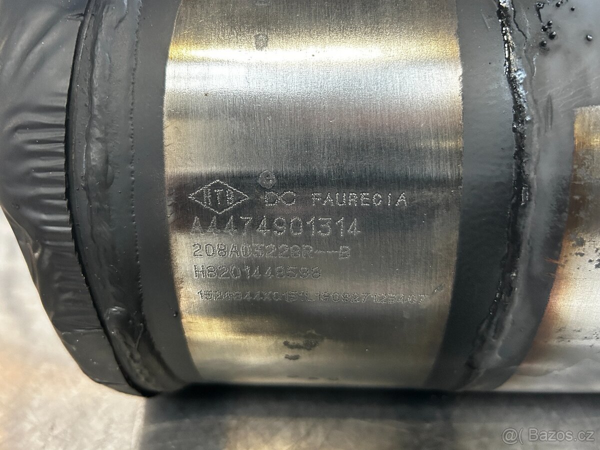 Repasované DPF . Renault, Nissan, Opel, Mercedes - 1.6 dci - 3