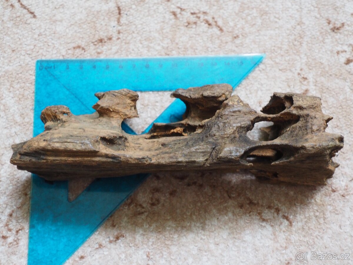 Akvarijní dekorace - děrované dřevo. - 3