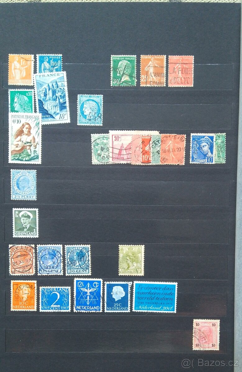Poštovní známky – cizí - 3