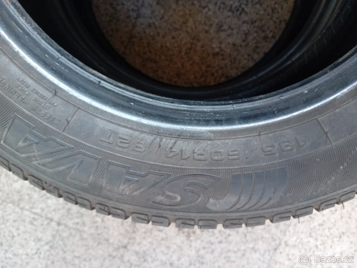 Pneu 185/60 R14 letní 2x,2016,3mm - 3