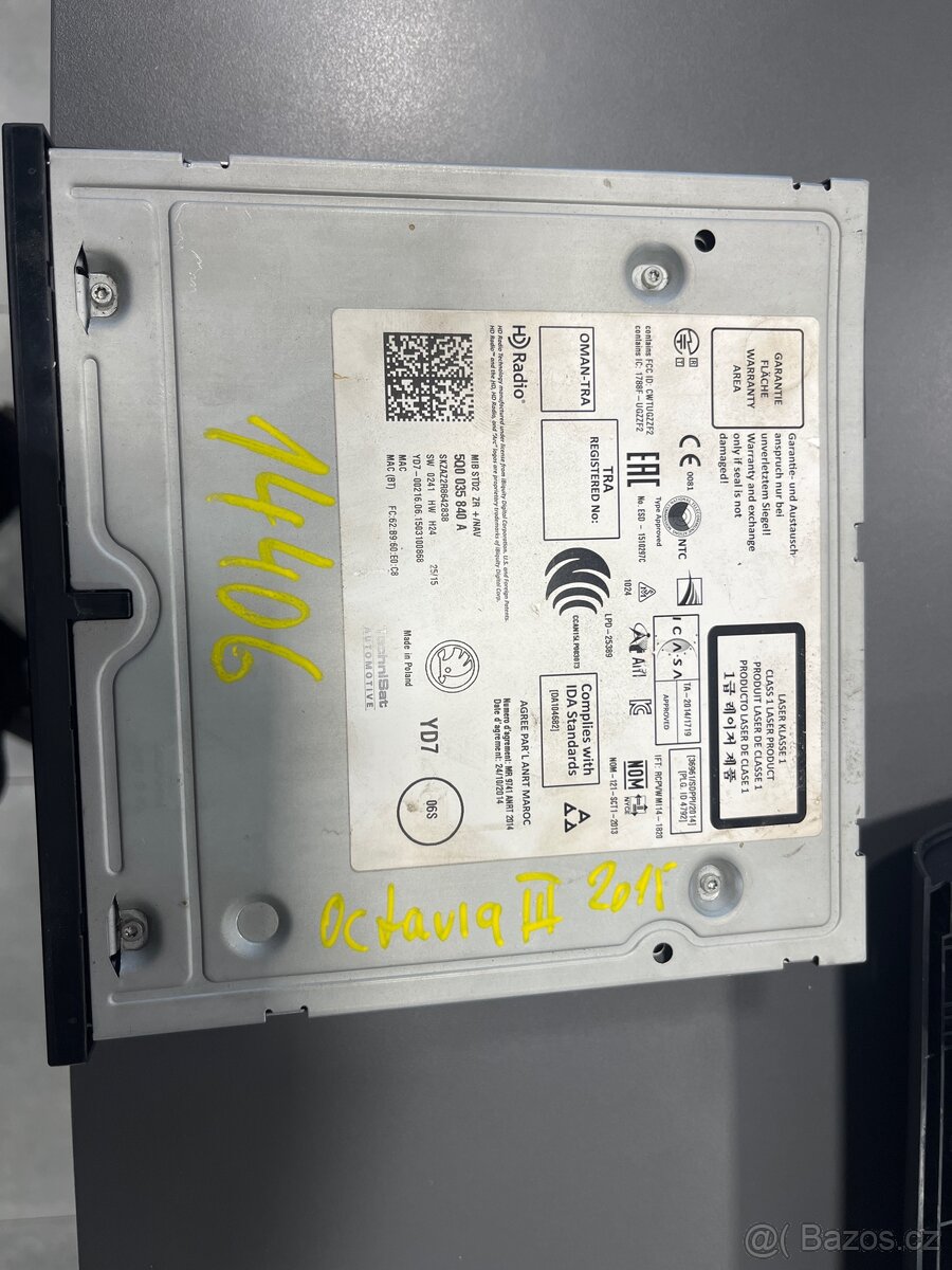 Multimédia Škoda Octavia III - 3