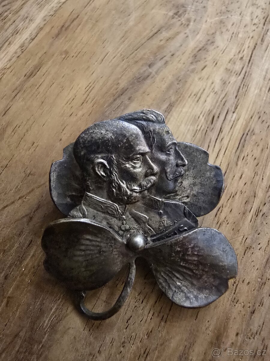 ČEPICOVÝ ODZNAK RAKOUSKO UHERSKO- FRANC JOSEF - 3