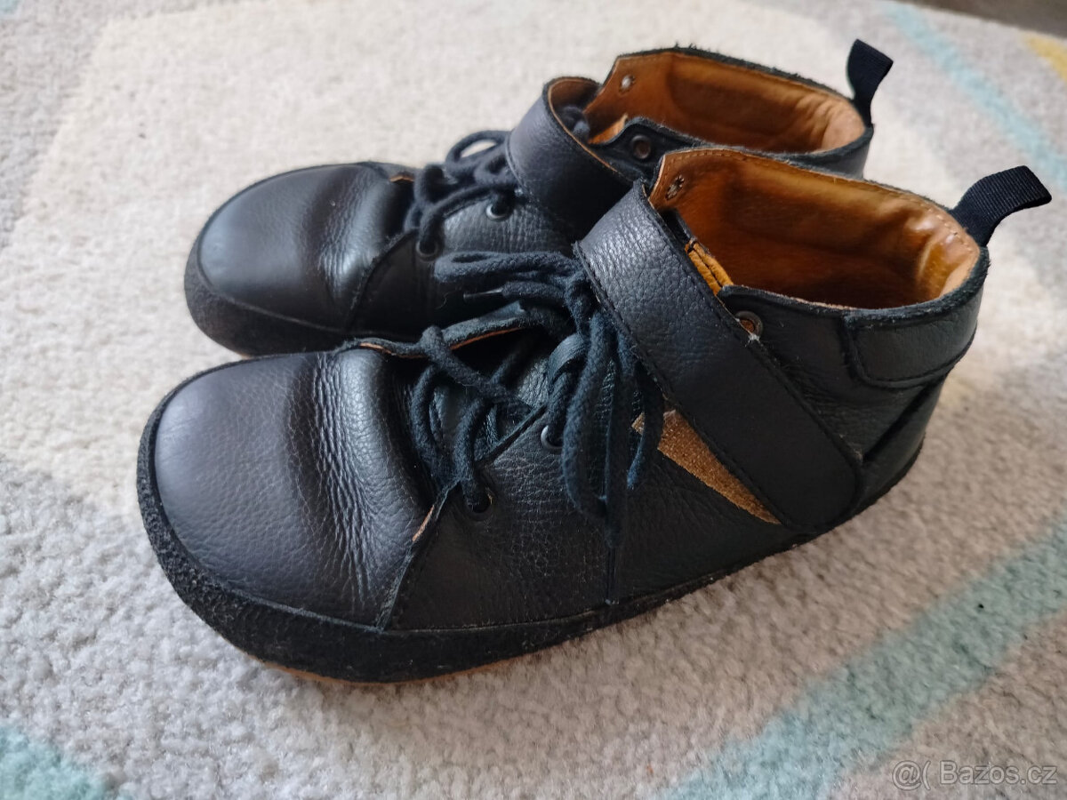 Dětské kožené barefoot boty Pegres BF32, vel.32 - 3