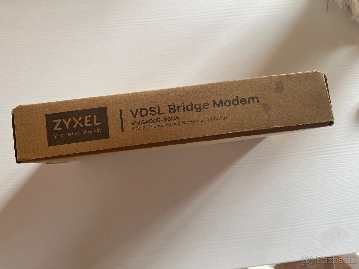 Cetin Terminator - Zyxel VDSL bridge modem vmg4005-b60a - 3