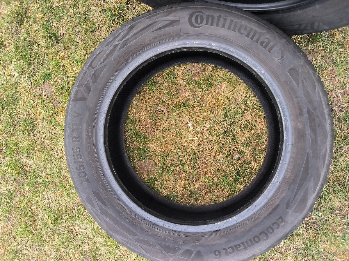 4 letní pneu 205/55/17 CONTINENTAL - 3