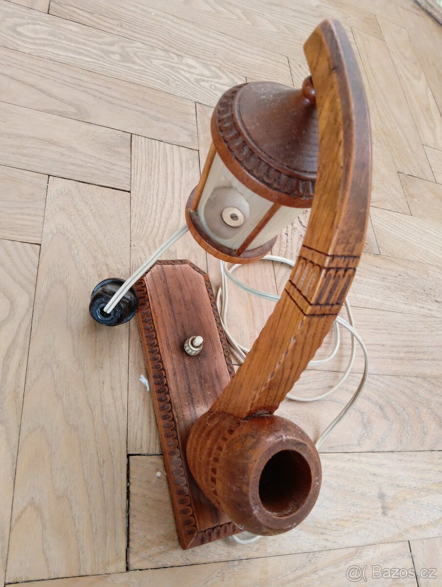 Retro lampička ve tvaru dýmky - 3