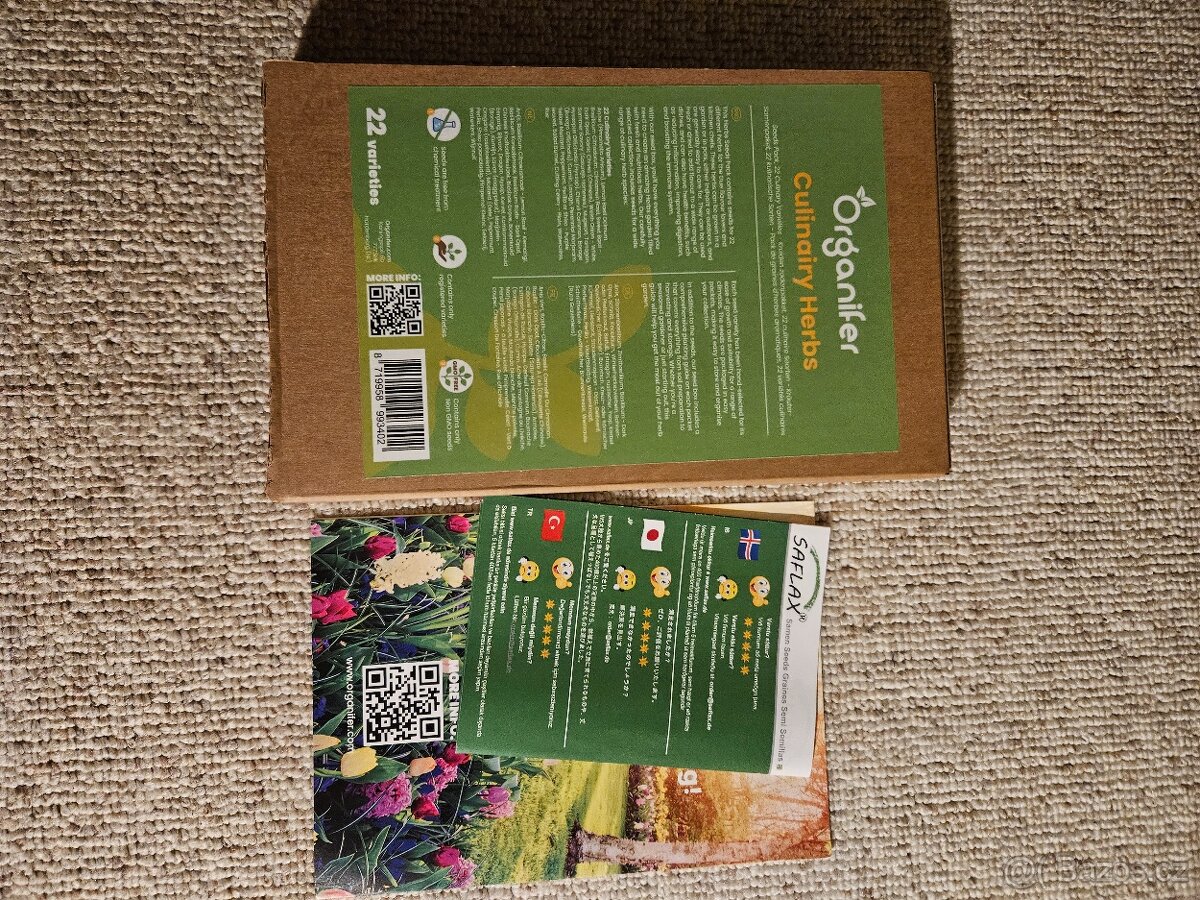 Bylinky byliny 22 druhů semen - 3