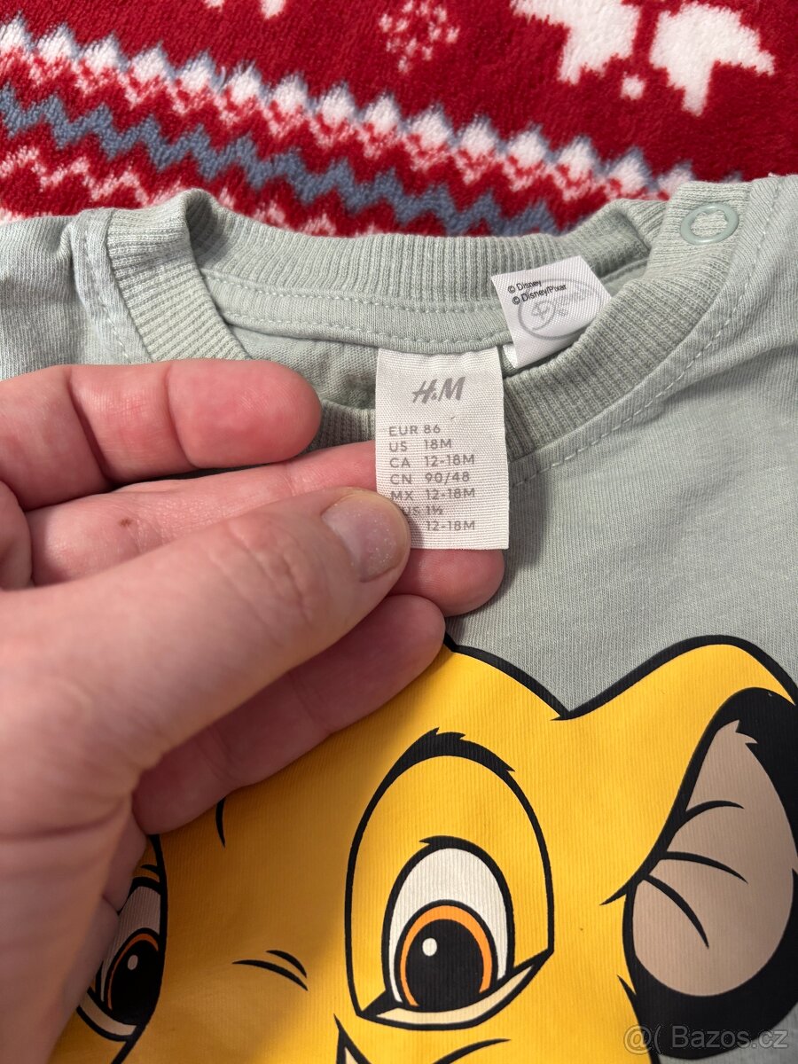 Set tričko a kalhoty Lví král - 3