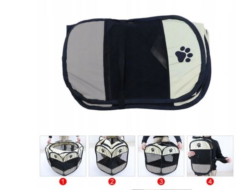 Skládací ohrádka pro kočku/psa - 3