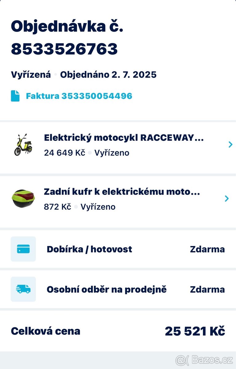 Prodám el.babetu Racceway - 3