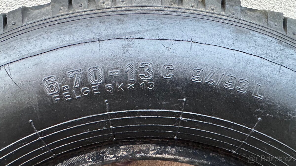 Pneu 6,70x13 Multicar - 3