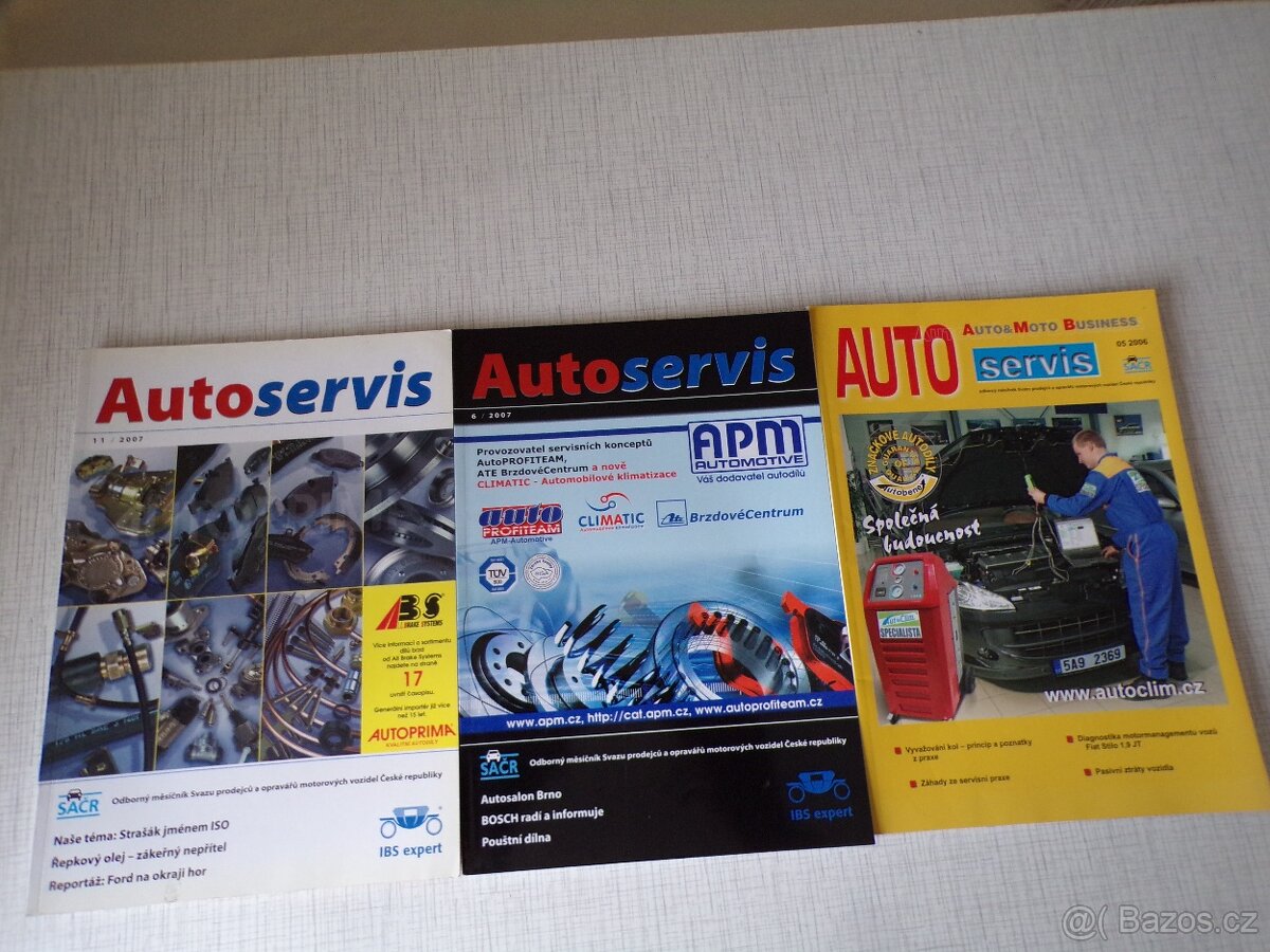Odborné časopisy "AUTO servis" - 3