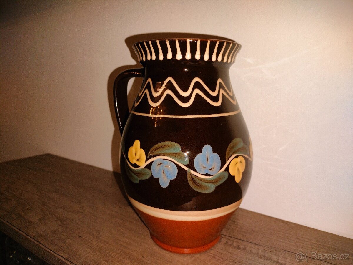 Keramický džbán Pozdišovce 23 cm - 3