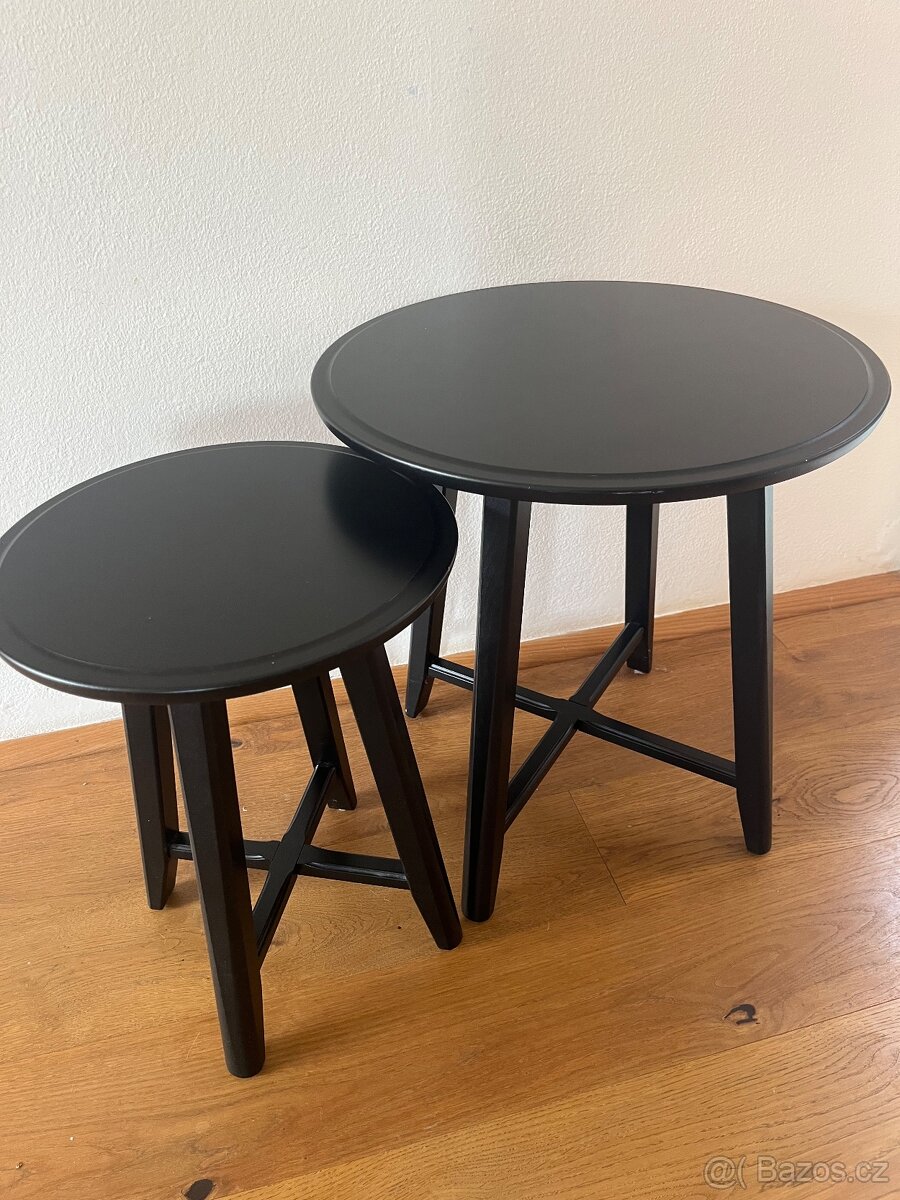 Sada IKEA 2 kusy stolků ( zánovní) - 3