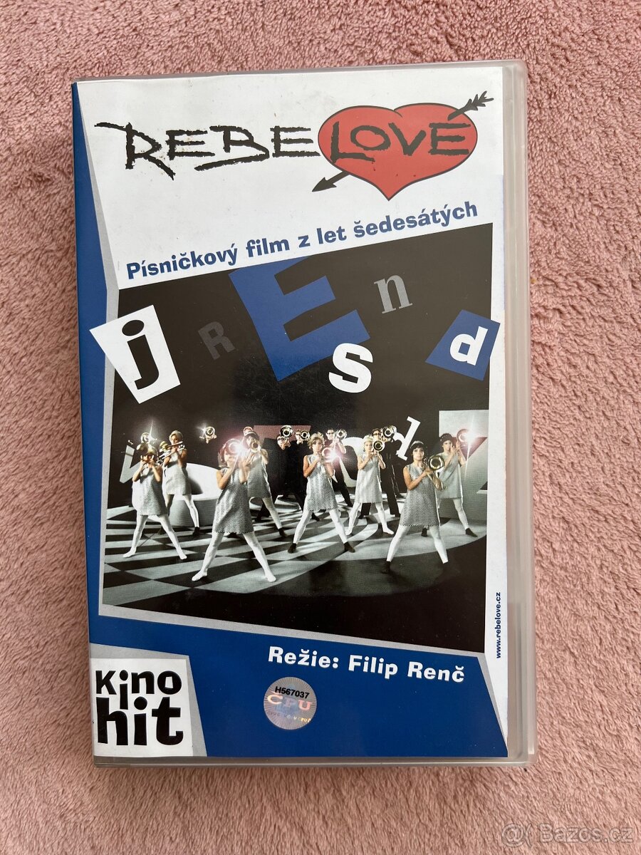 Rebelové - set - VHS, DVD, CD, MC - 3