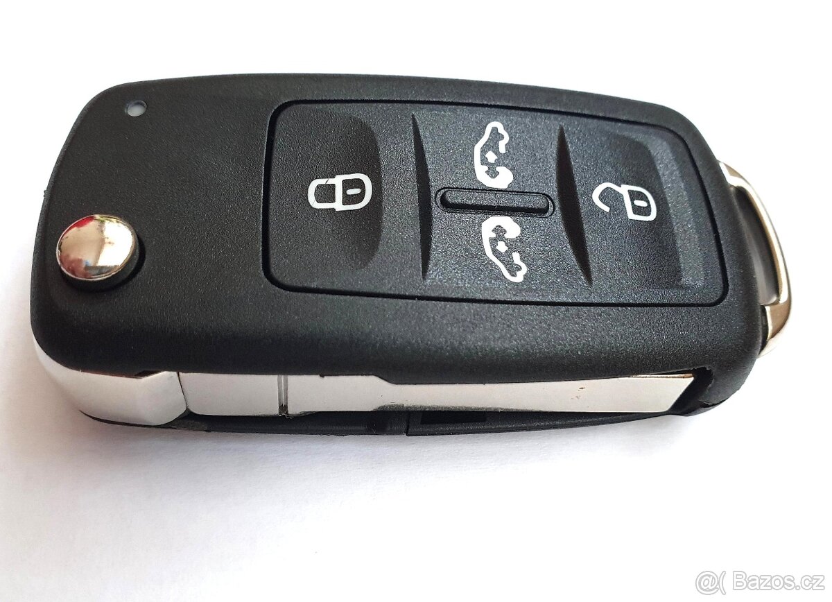 Klíč Vw Sharan Multivan Transporter 5 tlačítek. - 3