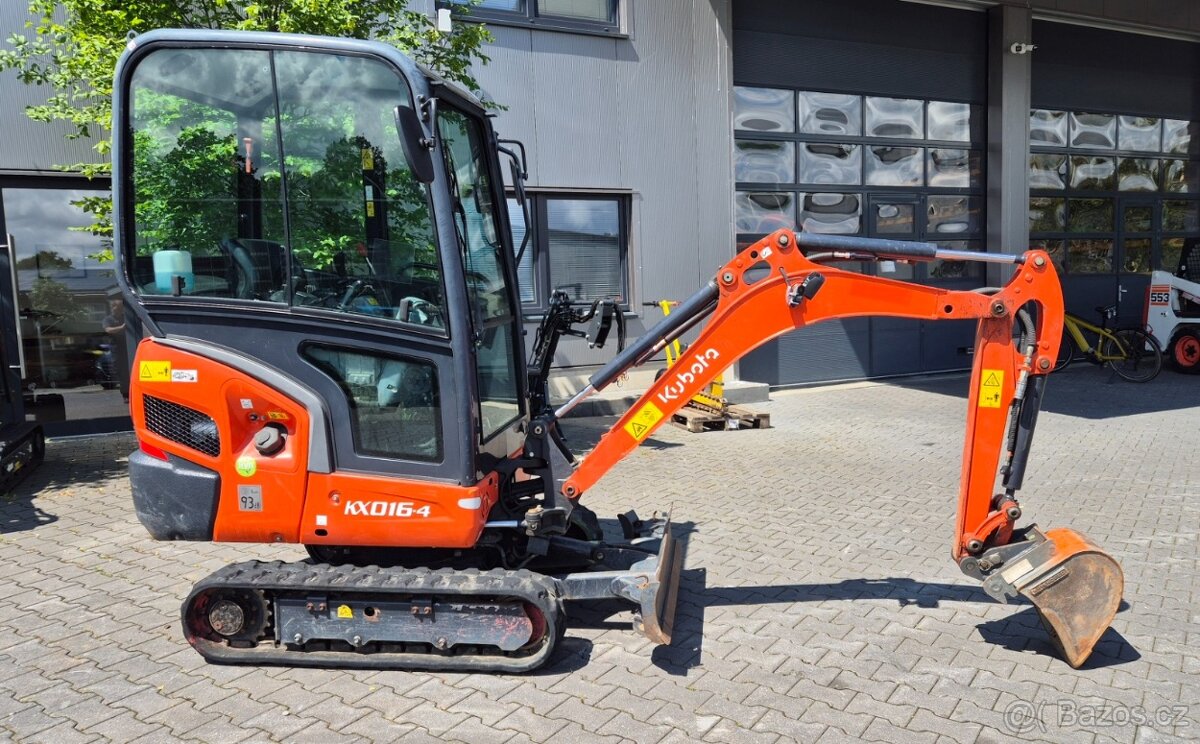 Prodám minibagr Kubota KX 16 -4 - 3