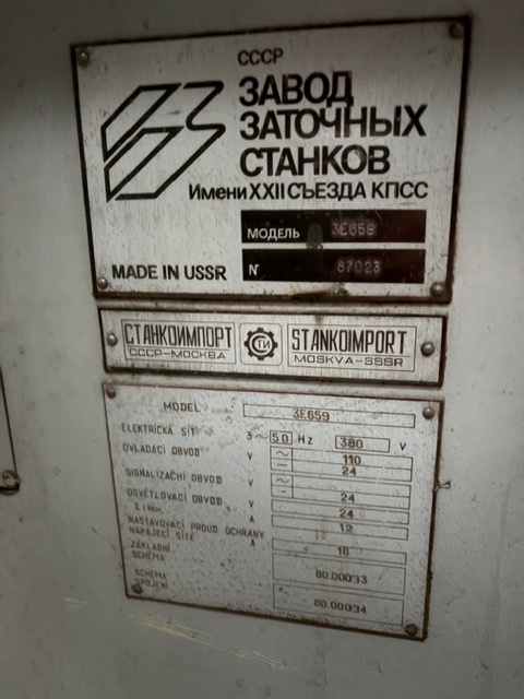 Bruska 3E659 - 3