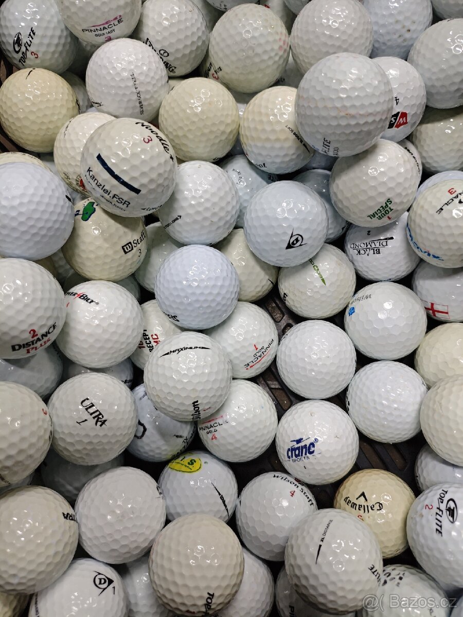 Golfové míčky mix 100 kusu - 3