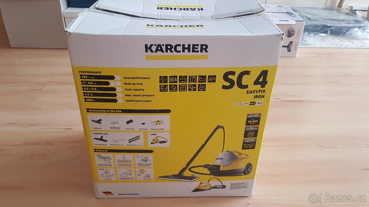 Parní čistič a žehlička Kärcher - 3