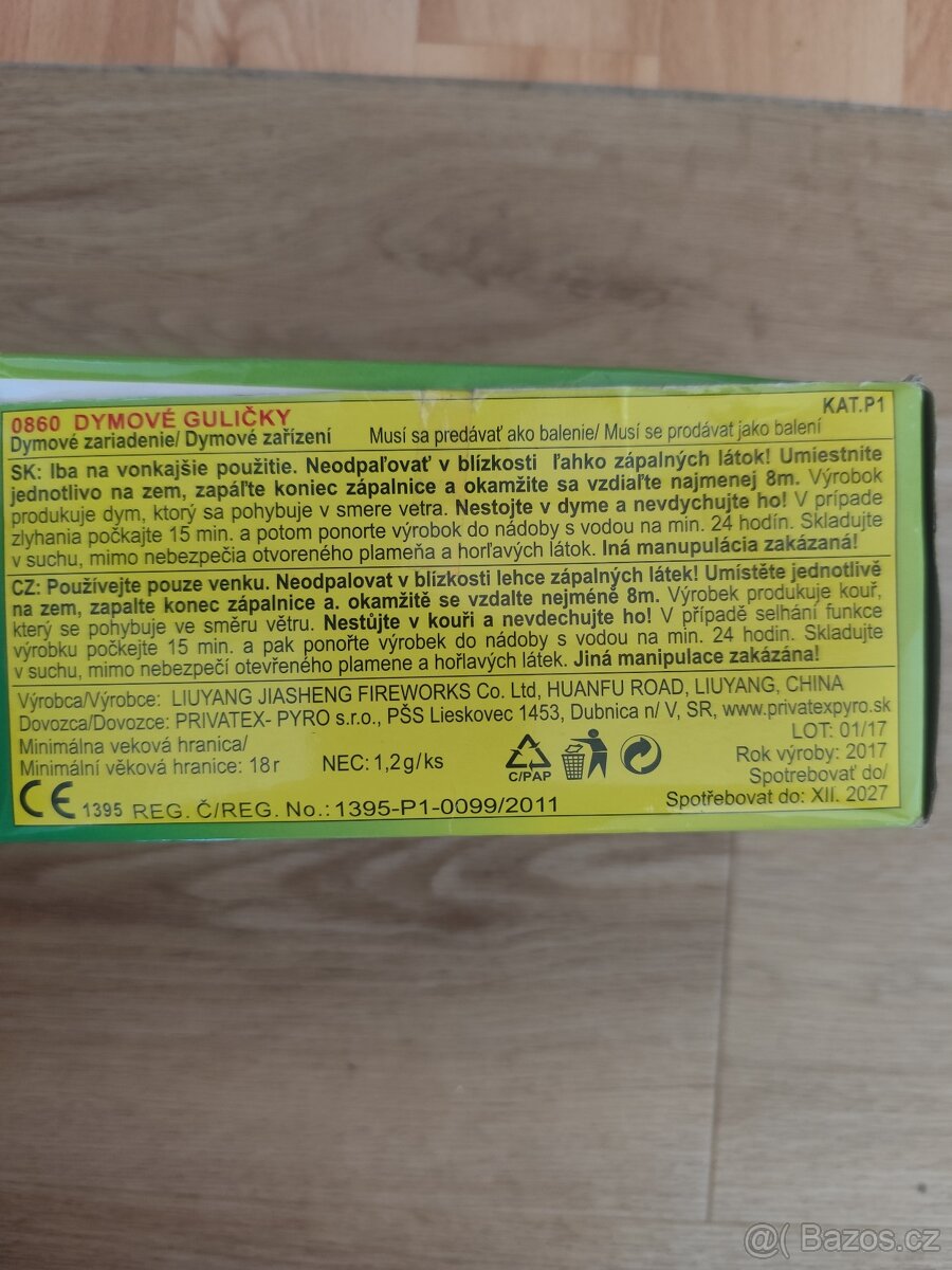 Dýmové kuličky privatex pyro - 3