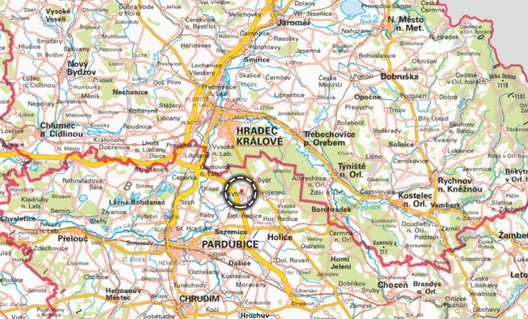 Zemědělská půda, prodej, Býšť, Pardubice - 3