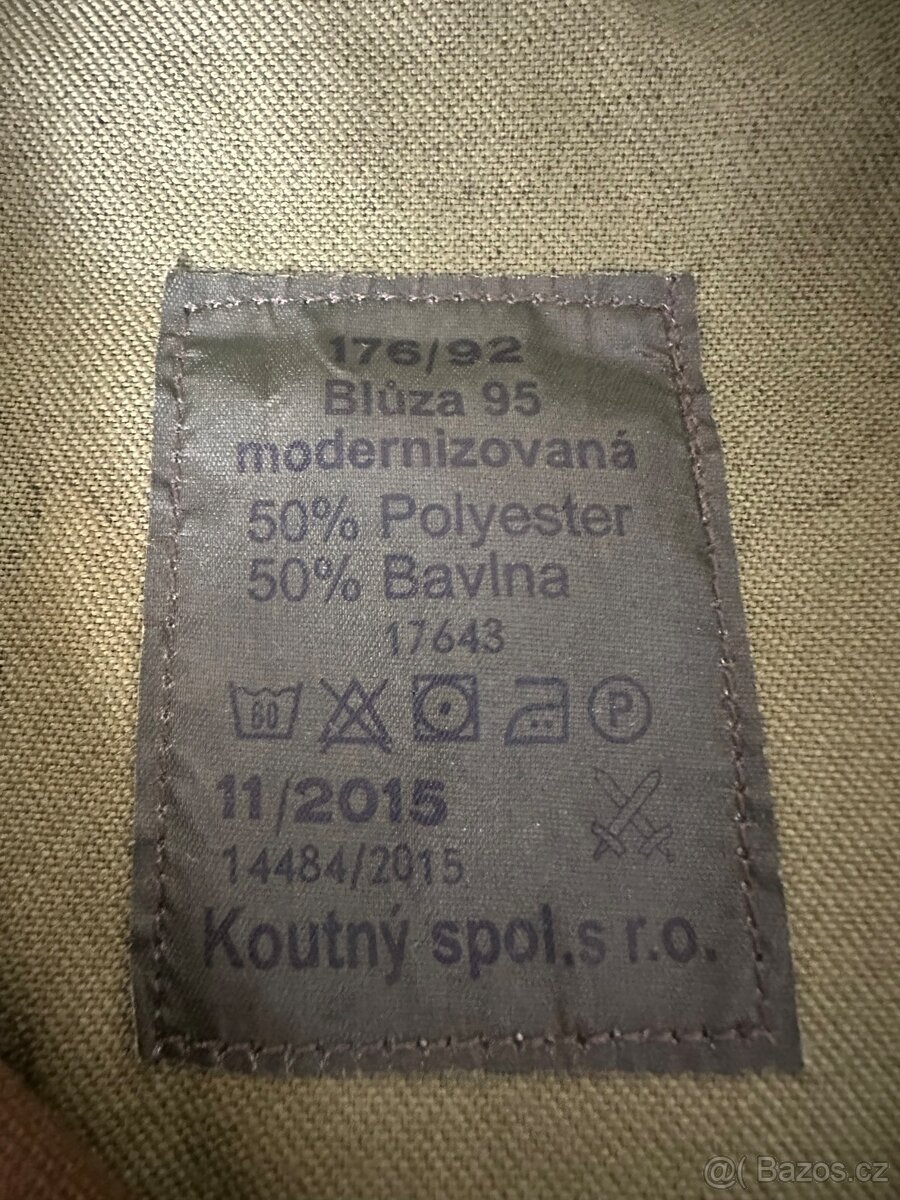 Modernizovaná bunda AČR maskáče - 3