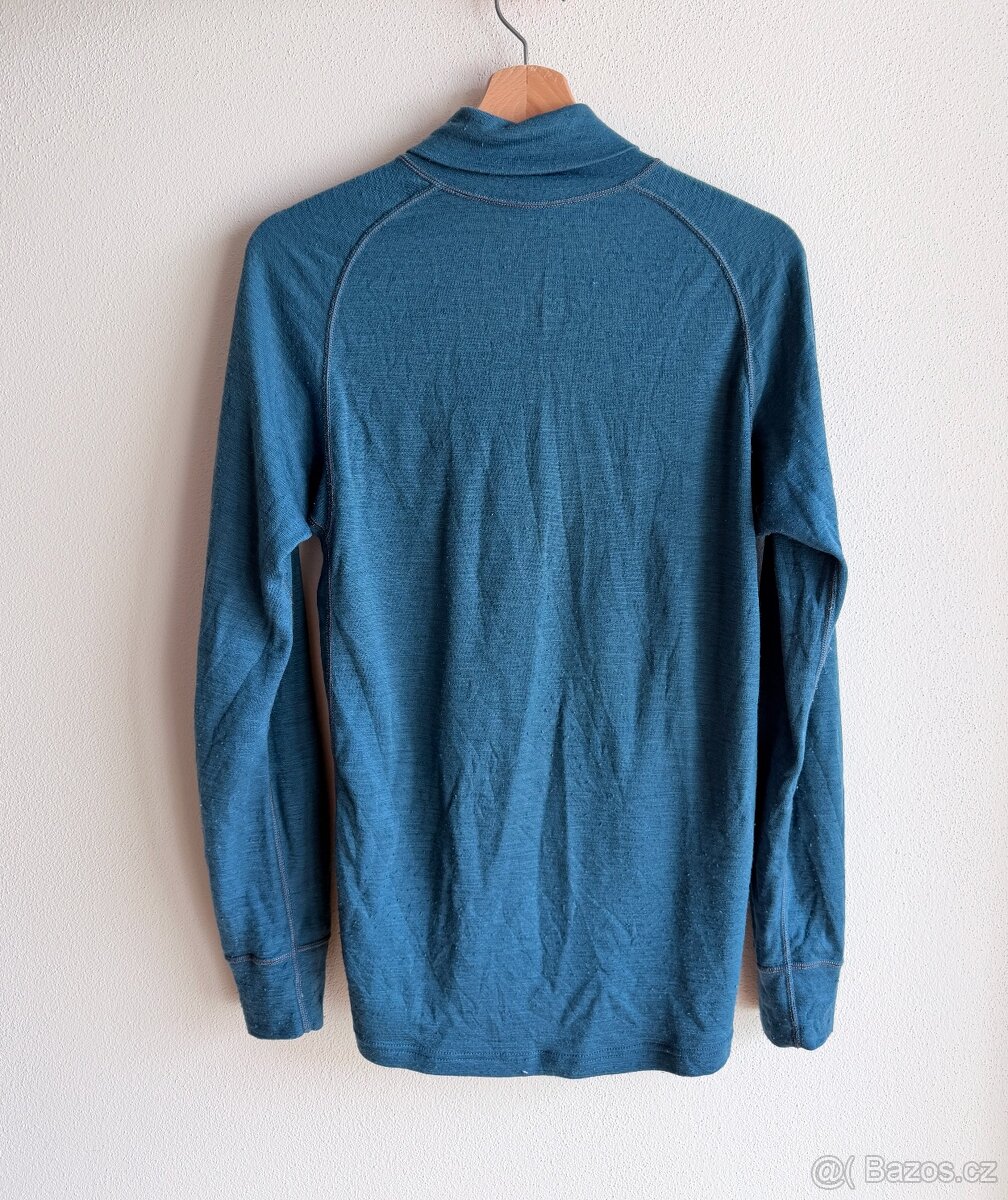 Rolák Devold Duo Active Merino 205 Zip Neck Man M Blue - 3