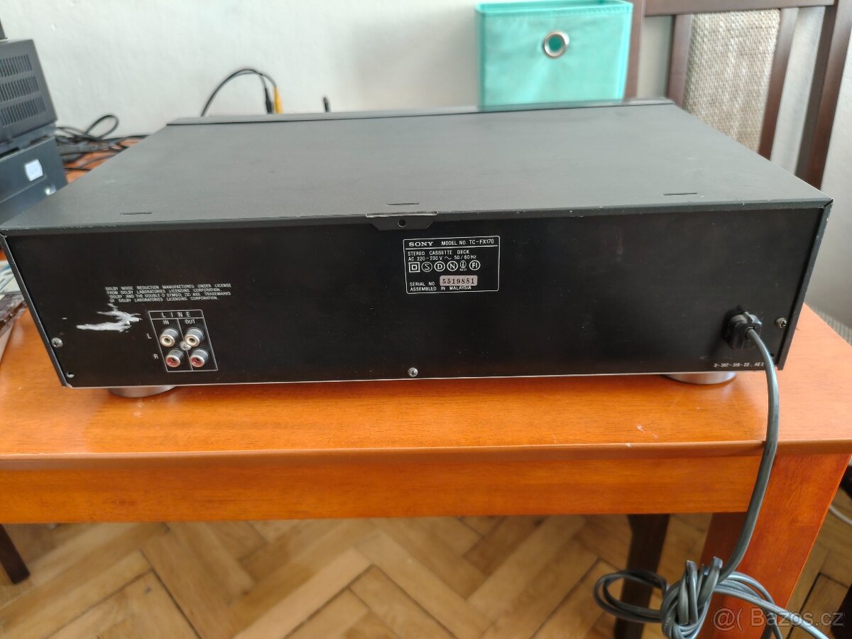 Tape deck Sony TC-FX 170 - 3