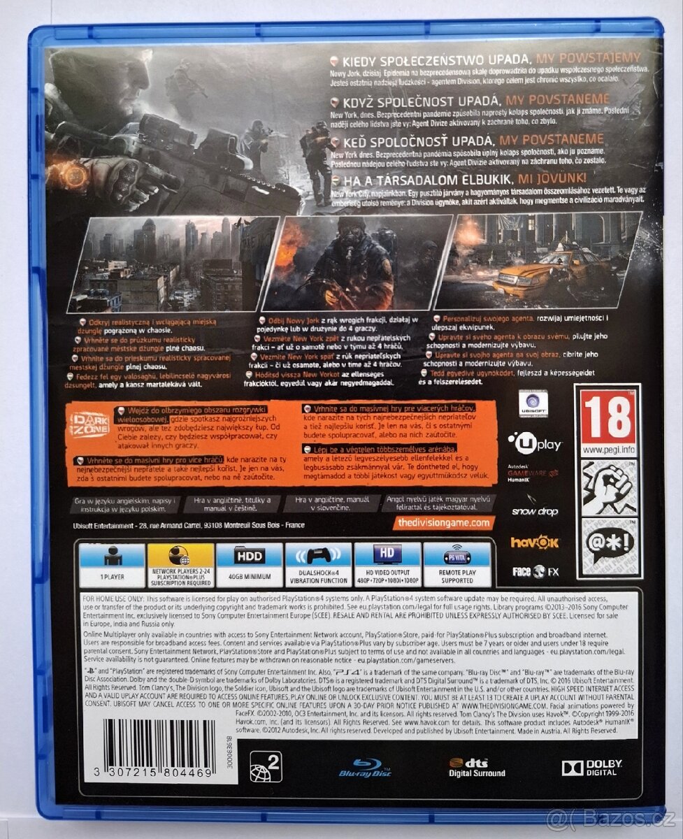 PS4 The Division - 3