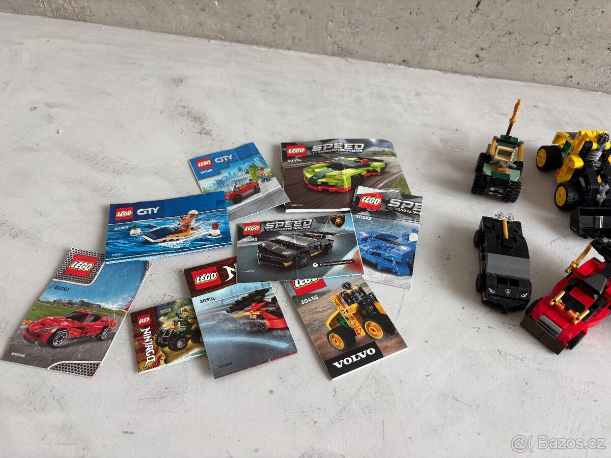 Lego - mix dopravnich prostredku- sada 2 - 3