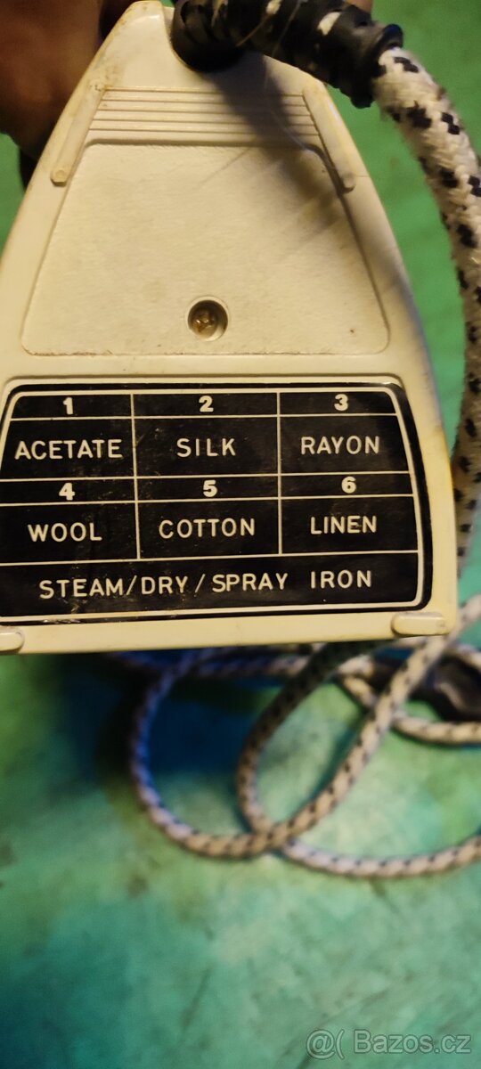 Retro žehlička Moulinex - 3