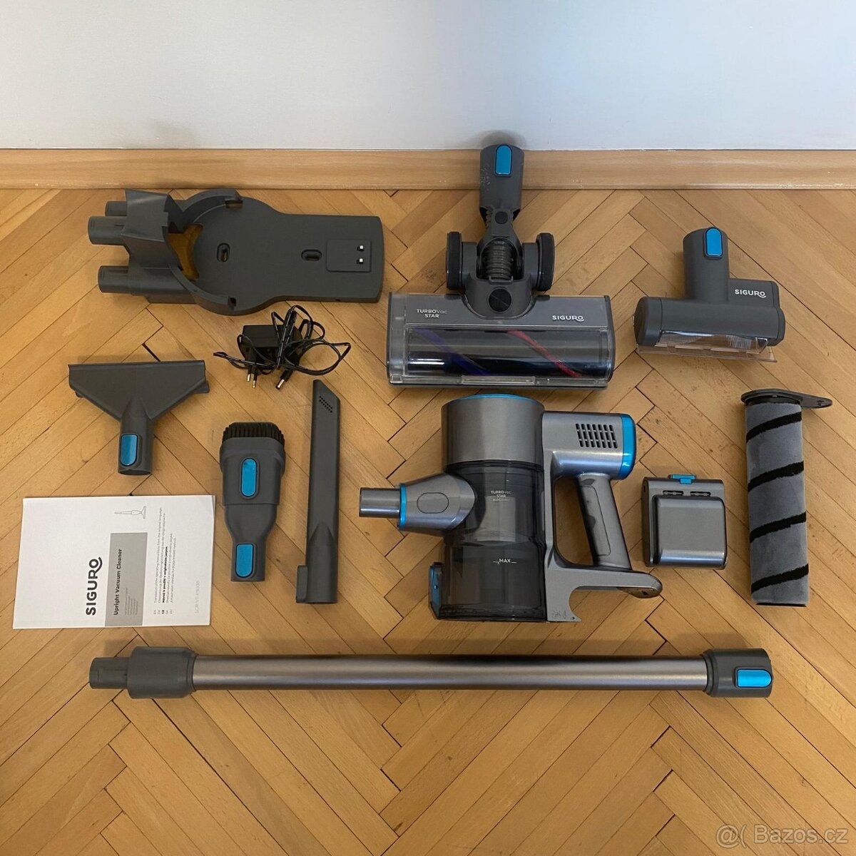 Tyčový vysavač Siguro VT‑K900B Turbo Vac Star (BLDC) - 3