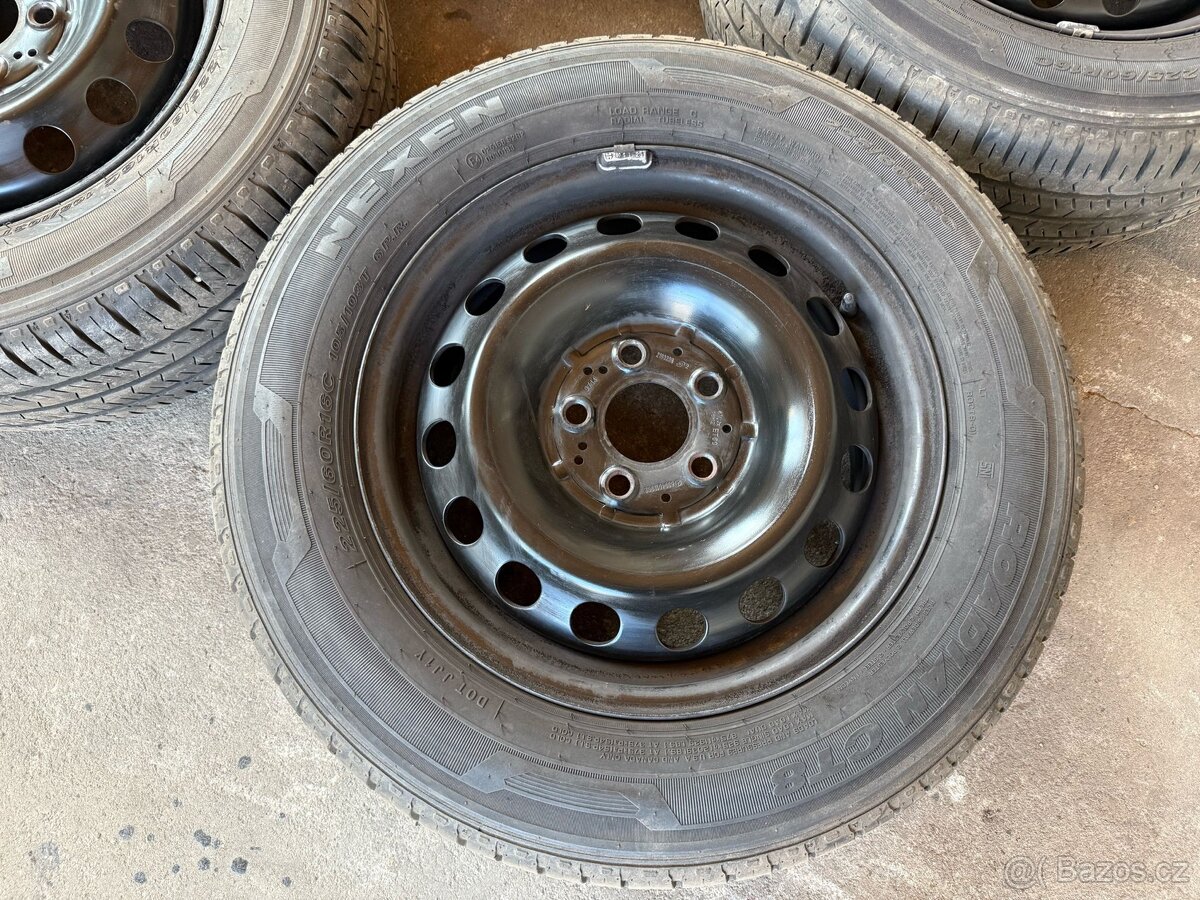 Originální plechové disky Mercedes-Benz Vito 5x112 R16 - 3