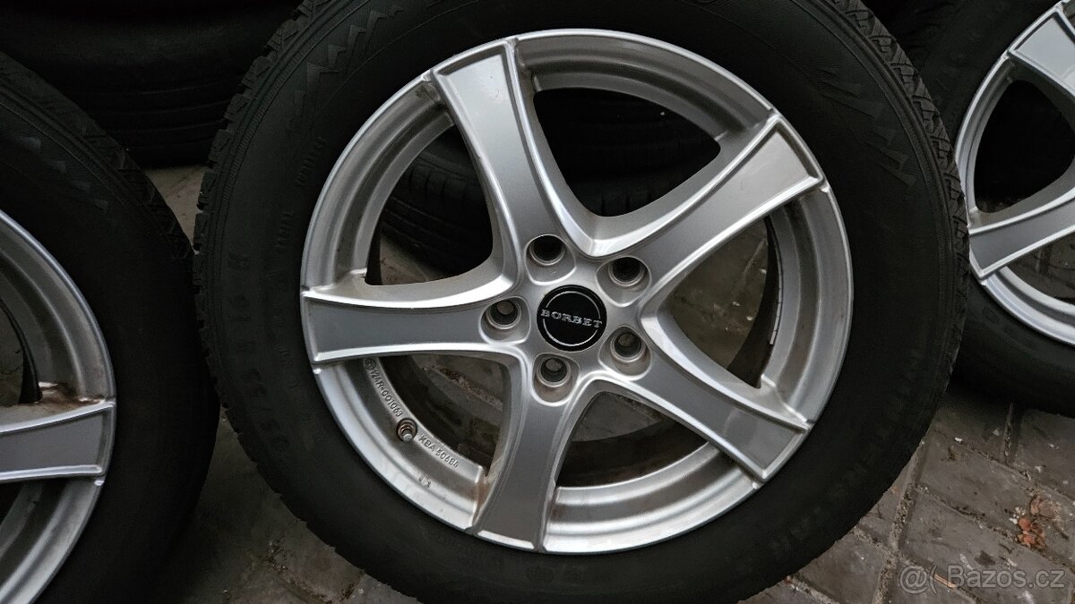 Zimní Sada Alu 5x114.3 205/55 R16 Borbet - 3