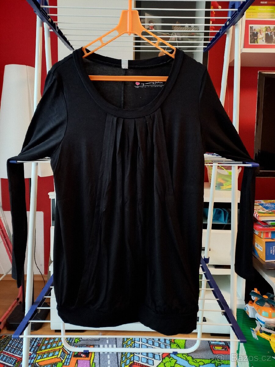 Těhotenské/kojicí tričko vel.38 - 3