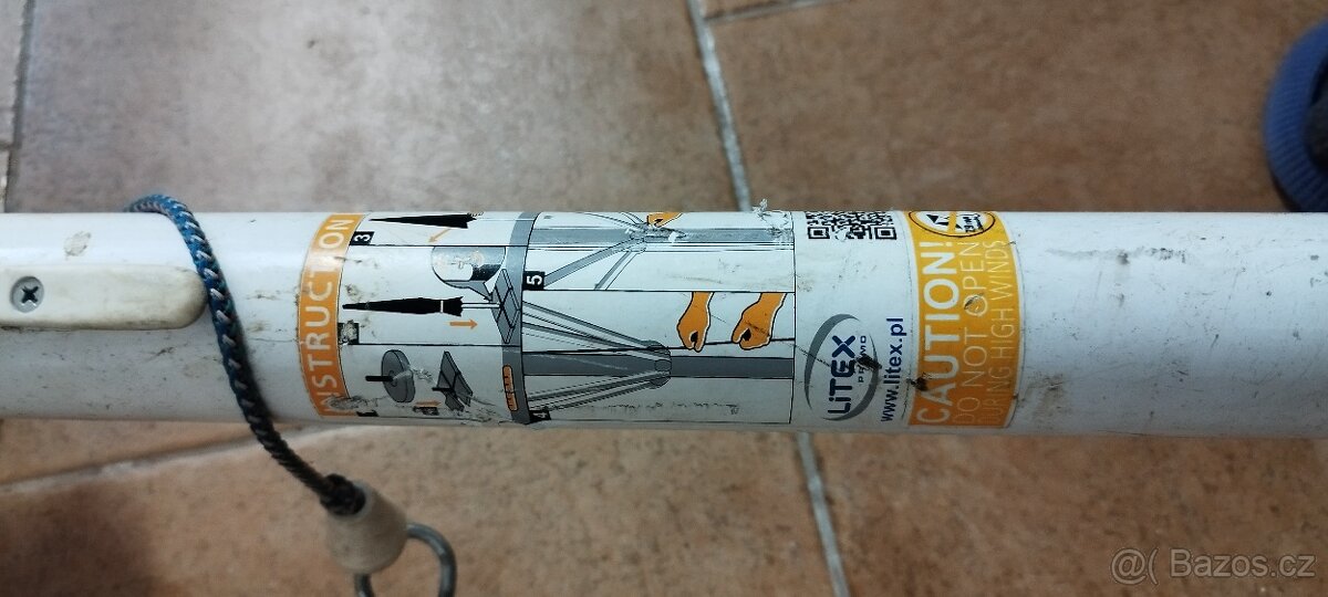 Hospodský deštník -konstrukce - 3