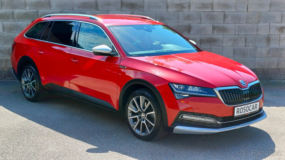 Superb combi 2.0TDI 4x4 140kW SCOUT-1maj-koup.ČR-NEHAV-DPH- - 3