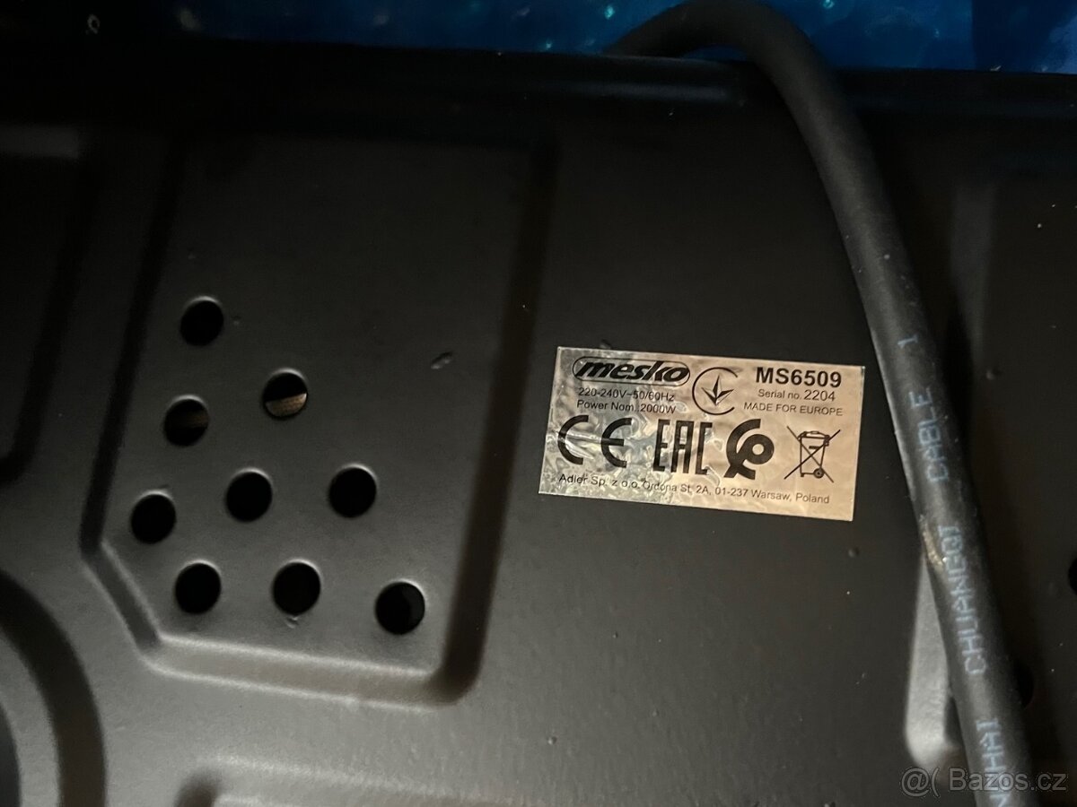 dvouplotýnkový vařič - 3