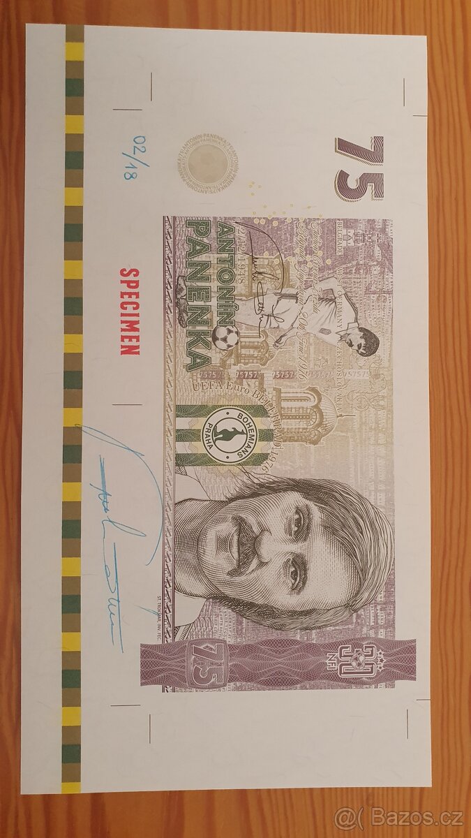 Antonin Panenka set 5 kusů z archu - 3