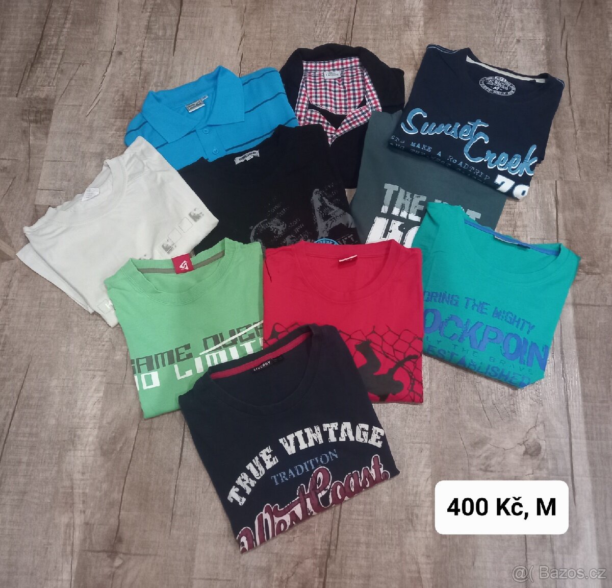 Sady oblečení- dámské i pánské vel. M - 3