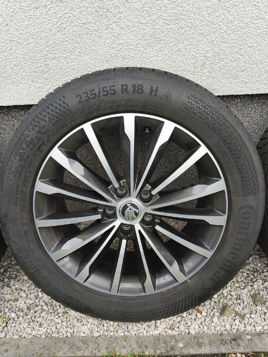 Originální Kola Škoda kodiaq zimní pneu. Trinity - 3