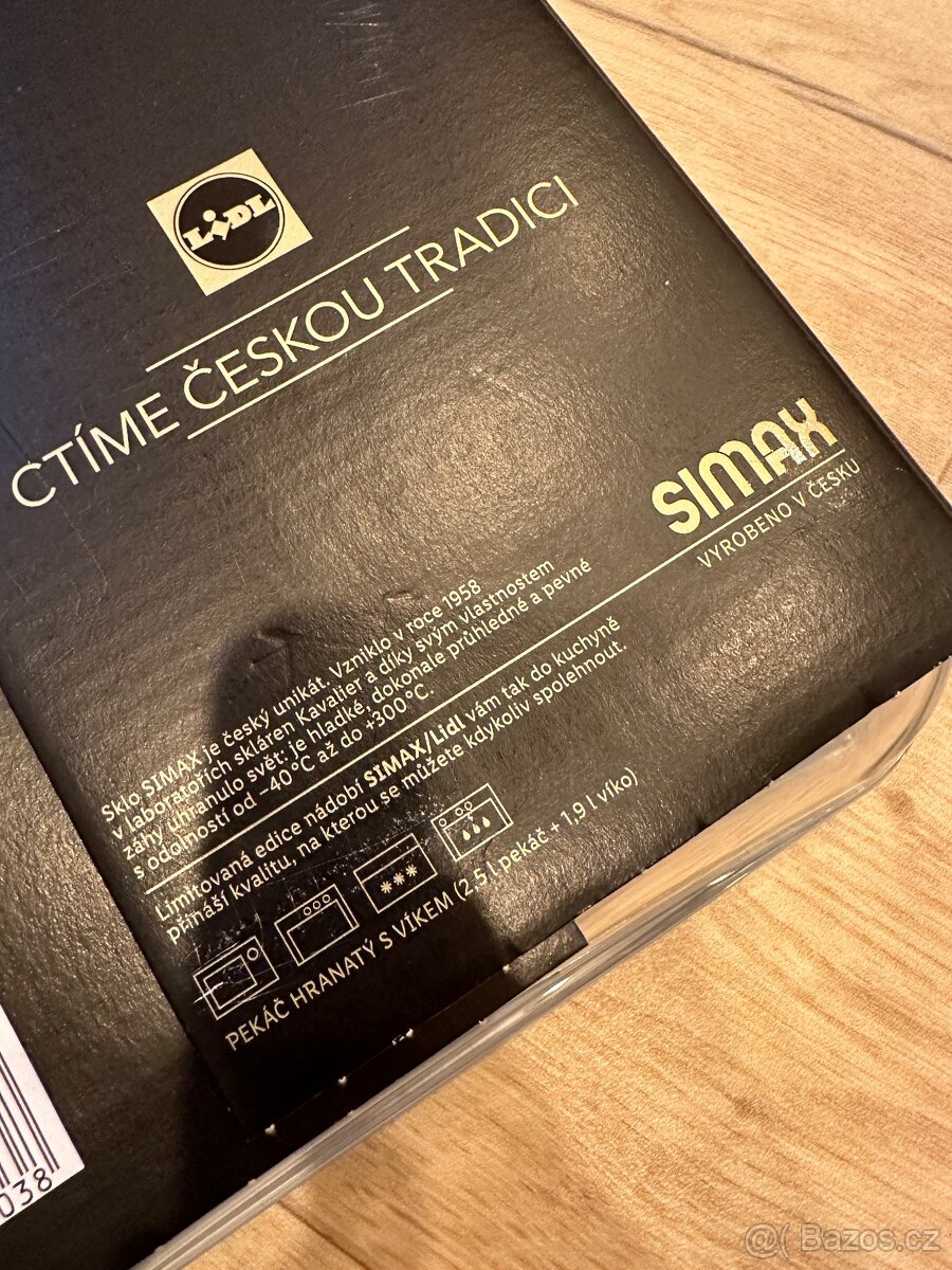 Nová skleněná zapékací mísa SIMAX 2,5 l - 3